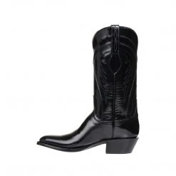 Discount ๐ Lucchese-inc Gavin :: Black โค๏ธ 5 Lucchese-inc Gavin :: Black