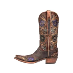 Lucchese-inc BOOTS Drea :: Dark Brown + Natural