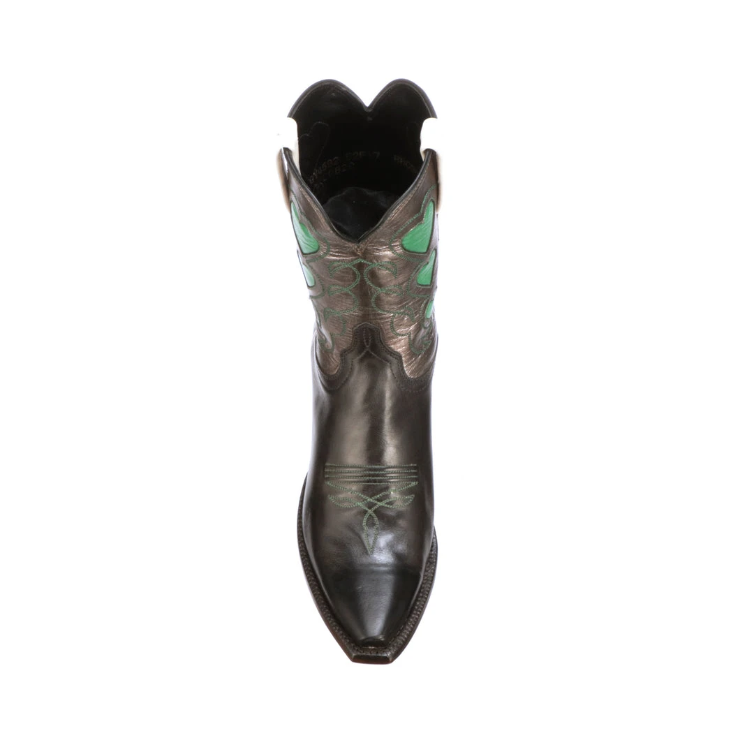 Lucchese-inc Queen Of Hearts :: Black + Pewter BOOTS Lucchese-inc Queen Of Hearts :: Black + Pewter BOOTS