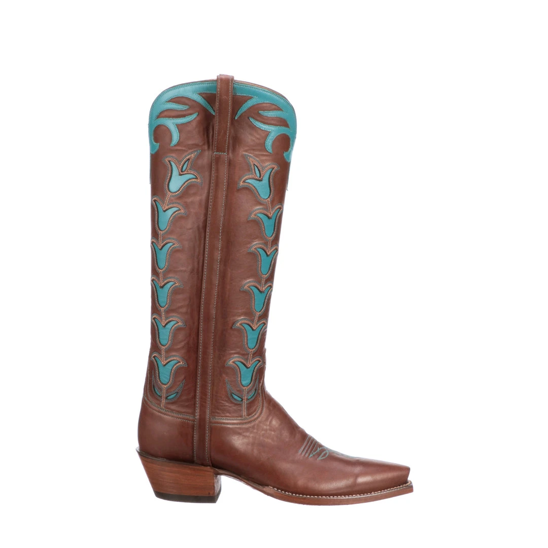 Lucchesse-inc BOOTS Ladies Tall Tulip :: Tan Lucchesse-inc BOOTS Ladies Tall Tulip :: Tan