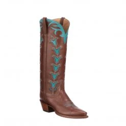 Brand new โ Lucchesse-inc ๐ฅพ BOOTS Ladies Tall Tulip :: Tan ๐ 8 Lucchesse-inc BOOTS Ladies Tall Tulip :: Tan