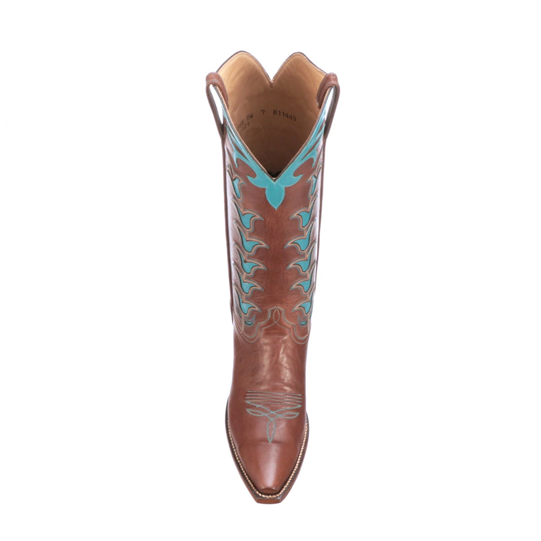 Lucchesse-inc BOOTS Ladies Tall Tulip :: Tan Lucchesse-inc BOOTS Ladies Tall Tulip :: Tan