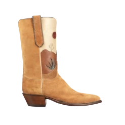 Lucchesse-inc Women's White Sands :: Cognac BOOTS