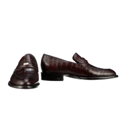 Lucchesse-inc Peso Loafer :: Black Cherry