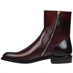 Lucchese-inc Jonah :: Black Cherry Boots