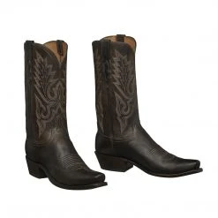 Lucchese-inc Lewis :: Chocolate