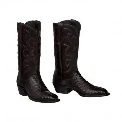 Wholesale 😍 Lucchese-inc 🥾 Boots Charles :: Black Cherry + Cordovan 😀 14 Lucchese-inc Boots Charles :: Black Cherry + Cordovan