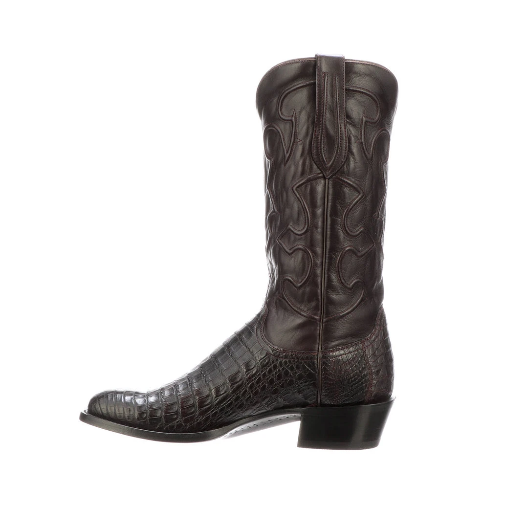 Wholesale 😍 Lucchese-inc 🥾 Boots Charles :: Black Cherry + Cordovan 😀 12 Lucchese-inc Boots Charles :: Black Cherry + Cordovan