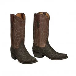 Lucchese-inc Carl :: Chocolate + Brown Boots