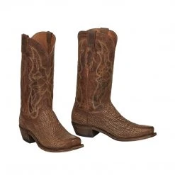 Lucchese-inc Carl :: Cognac Boots