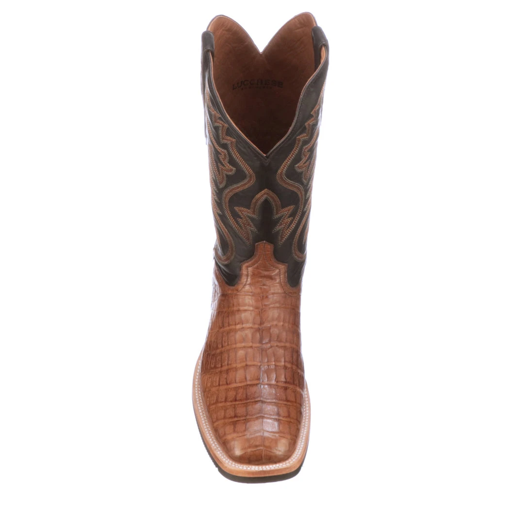Cheap ๐ Lucchese-inc Rowdy Caiman :: Saddle + Brown ๐คฉ 4 Lucchese-inc Rowdy Caiman :: Saddle + Brown