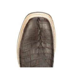 Lucchesse-inc Men Rowdy Hornback Caiman :: Chocolate
