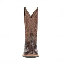Lucchesse-inc Men Rowdy Hornback Caiman :: Chocolate