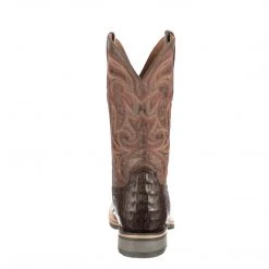 Lucchesse-inc Men Rowdy Hornback Caiman :: Chocolate