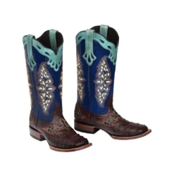 Lucchese-inc Amberlyn :: Sienna + Navy