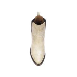 Lucchese-inc Ella :: Bone + Black BOOTS