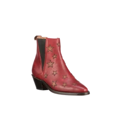 Cheapest π Lucchesse-inc Estrella Chelsea :: Red + Tan π 15 Lucchesse-inc Estrella Chelsea :: Red + Tan