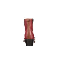 Cheapest π Lucchesse-inc Estrella Chelsea :: Red + Tan π 13 Lucchesse-inc Estrella Chelsea :: Red + Tan