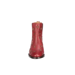 Cheapest π Lucchesse-inc Estrella Chelsea :: Red + Tan π 14 Lucchesse-inc Estrella Chelsea :: Red + Tan