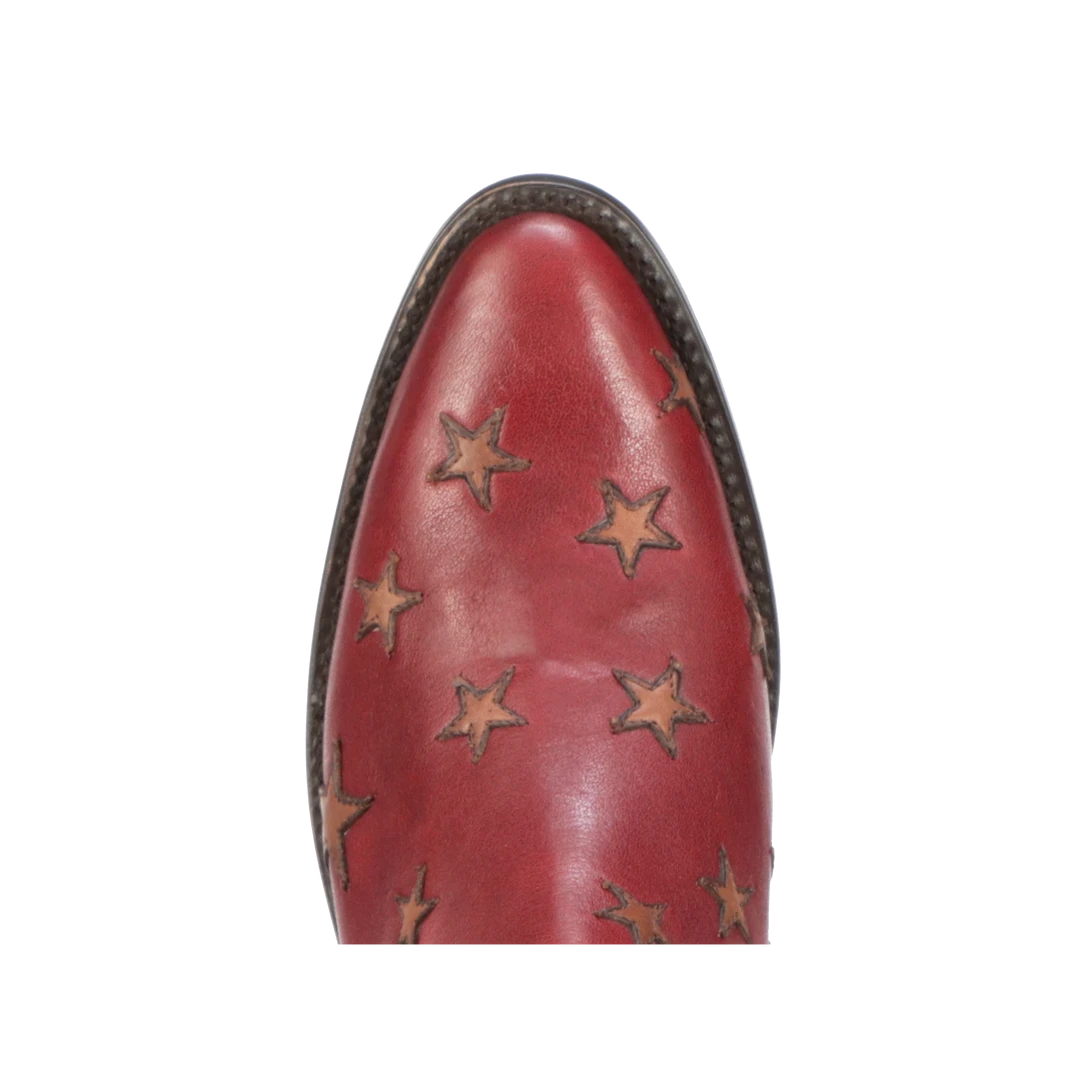 Cheapest π Lucchesse-inc Estrella Chelsea :: Red + Tan π 5 Lucchesse-inc Estrella Chelsea :: Red + Tan