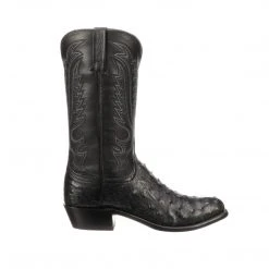 Cheapest 😀 Lucchese-inc Luke :: Black 🥾 Boots 👍 8 Lucchese-inc Luke :: Black Boots