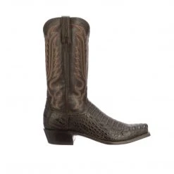 Lucchese-inc Boots Walter :: Barrel Brown + Chocolate