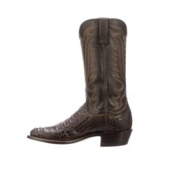 Lucchese-inc Boots Walter :: Barrel Brown + Chocolate