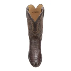 Lucchese-inc Boots Walter :: Barrel Brown + Chocolate