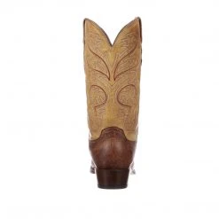 Lucchese-inc Boots Nathan :: Barnwood + Antique Saddle