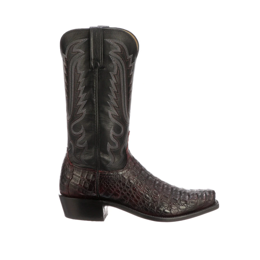 Lucchese-inc Boots Walter :: Black Cherry + Black Lucchese-inc Boots Walter :: Black Cherry + Black