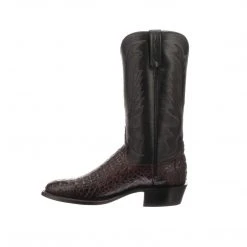 New ๐ Lucchese-inc ๐ฅพ Boots Walter :: Black Cherry + Black ๐ 10 Lucchese-inc Boots Walter :: Black Cherry + Black