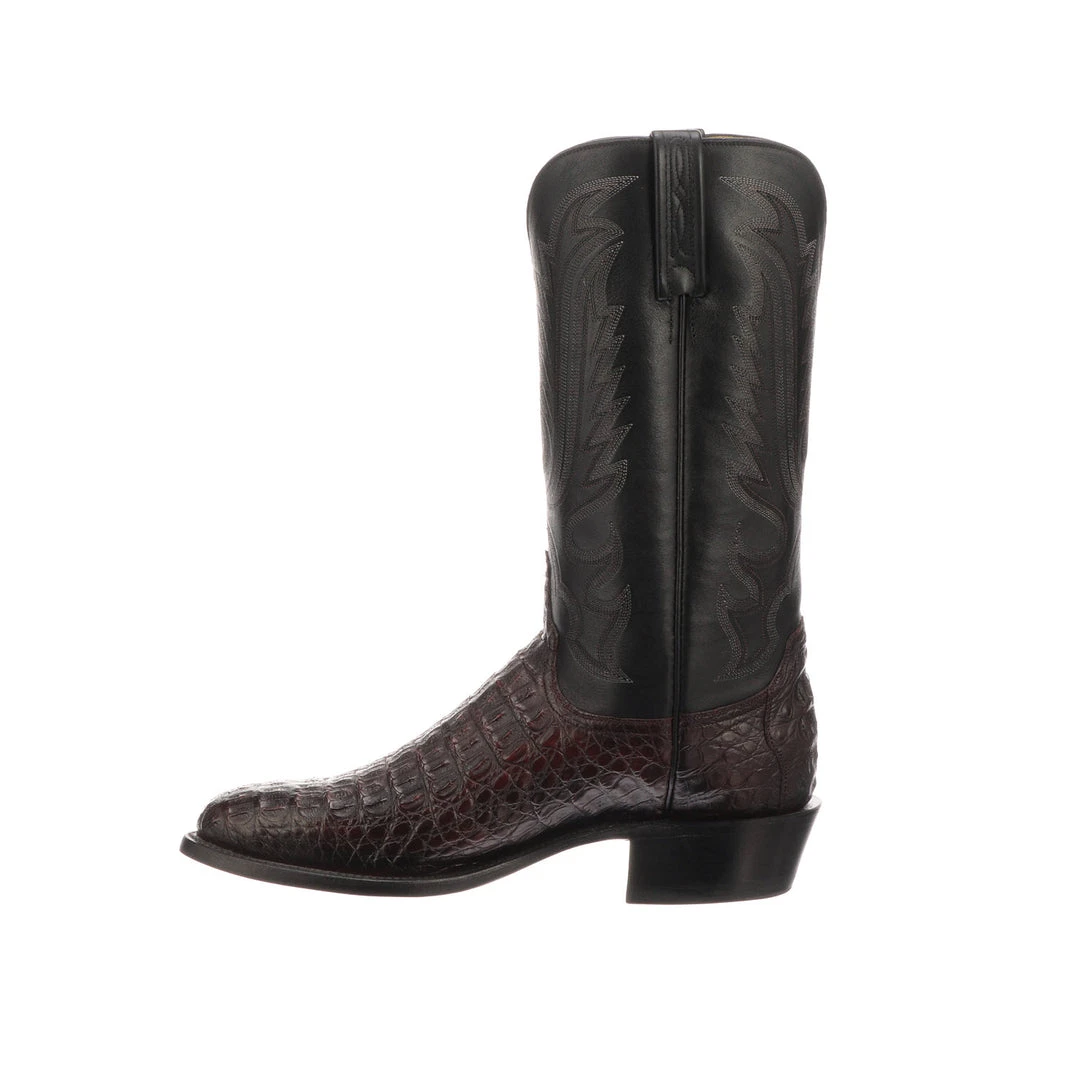 Lucchese-inc Boots Walter :: Black Cherry + Black Lucchese-inc Boots Walter :: Black Cherry + Black