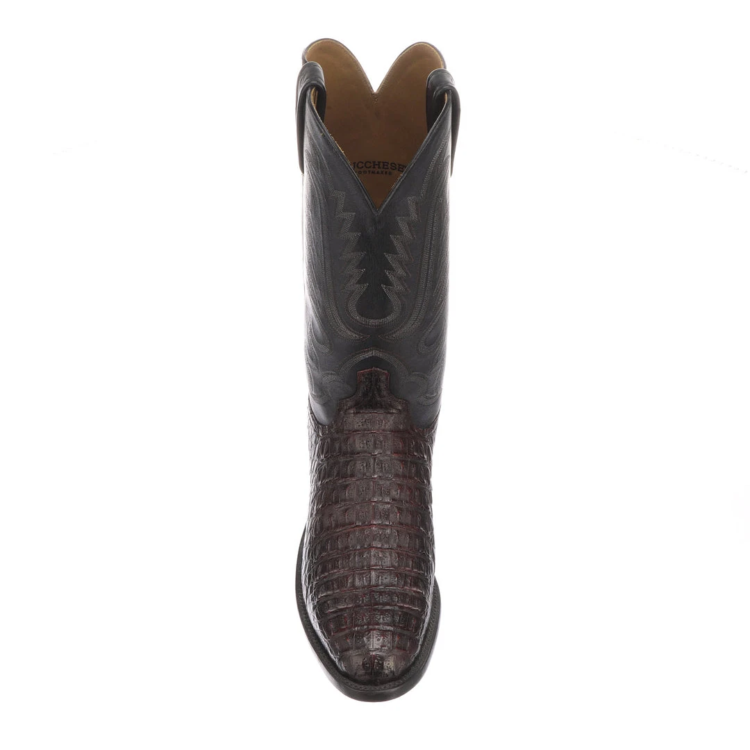 Lucchese-inc Boots Walter :: Black Cherry + Black Lucchese-inc Boots Walter :: Black Cherry + Black