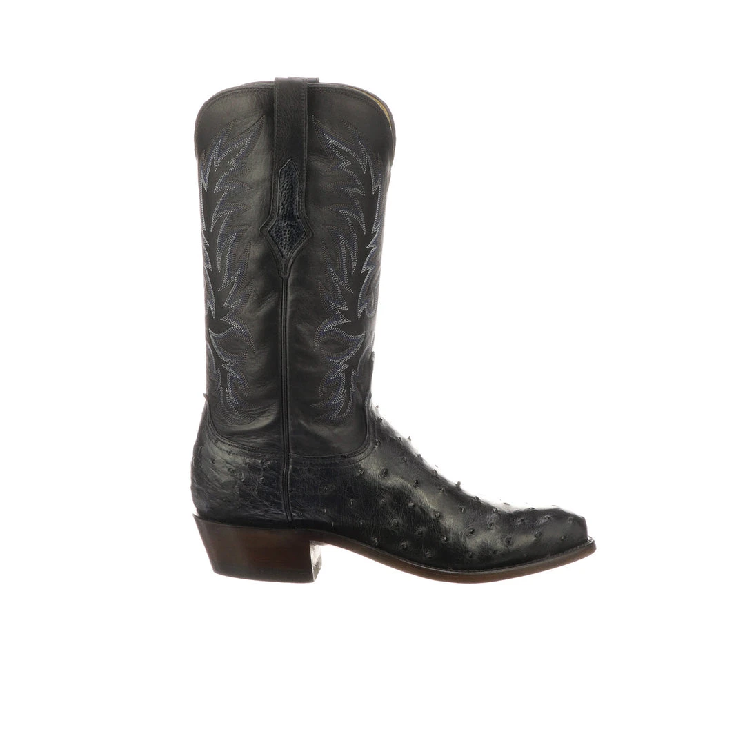 Hot Sale 🤩 Lucchese-inc Elgin :: Navy + Black 🥾 Boots 😍 8 Lucchese-inc Elgin :: Navy + Black Boots