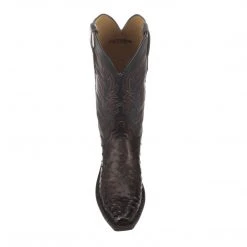 Lucchese-inc Elgin :: Black Cherry + Black Boots
