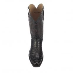 Lucchese-inc Rio :: Black + Grey/Charcoal