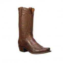Lucchese-inc Bart :: Tan + Cowhide + Ranch Hand Boots
