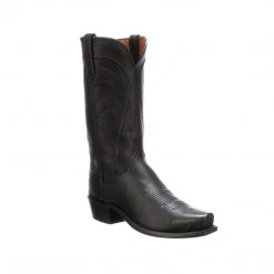 Lucchese-inc Men Bart :: Black + Cowhide