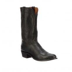 Lucchese-inc Men Bart :: Black + Cowhide