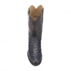 New โญ Lucchese-inc Hudson :: Navy + Chocolate ๐ 8 Lucchese-inc Hudson :: Navy + Chocolate