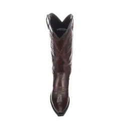 Lucchese-inc Darlene :: Black Cherry BOOTS