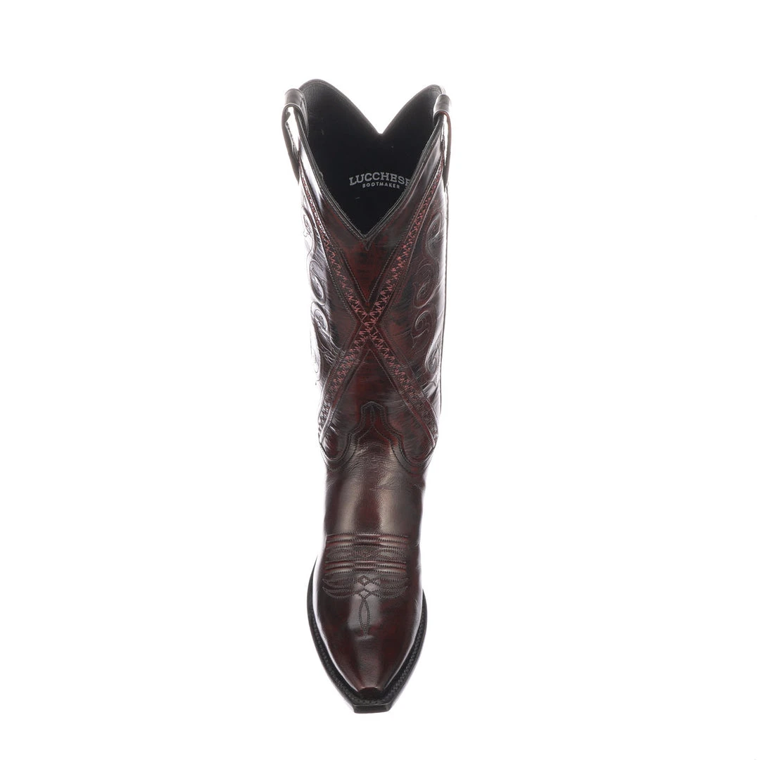 Lucchese-inc Darlene :: Black Cherry BOOTS Lucchese-inc Darlene :: Black Cherry BOOTS
