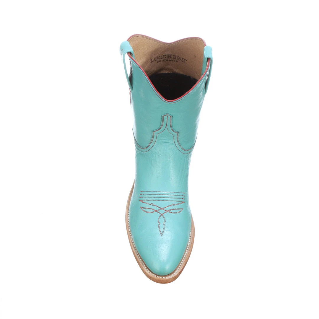 Top 10 ✔️ Lucchese-inc Gaby :: Turquoise + Red 🤩 4 Lucchese-inc Gaby :: Turquoise + Red