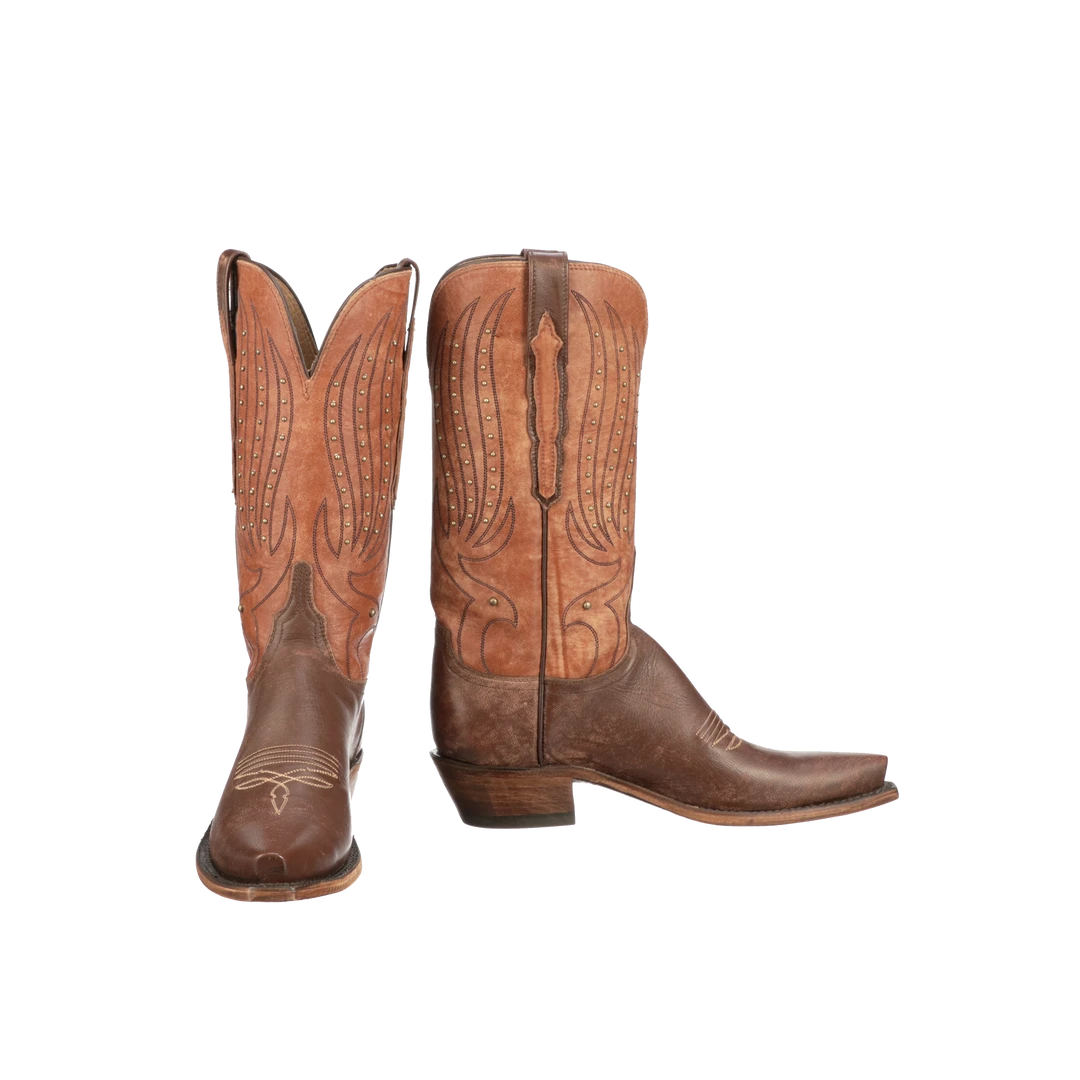 Lucchesse-inc Camilla Stud :: Tan BOOTS Lucchesse-inc Camilla Stud :: Tan BOOTS