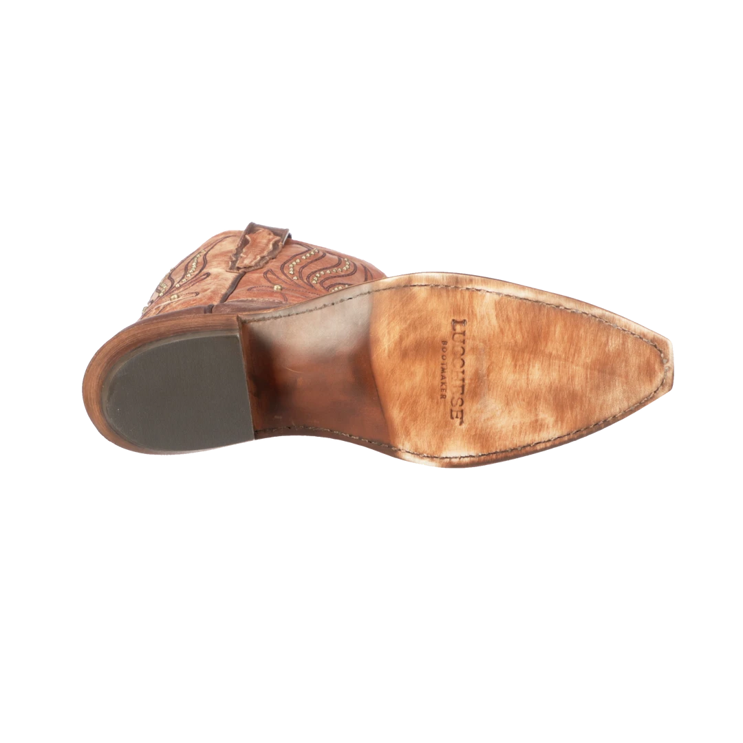 Lucchesse-inc Camilla Stud :: Tan BOOTS Lucchesse-inc Camilla Stud :: Tan BOOTS