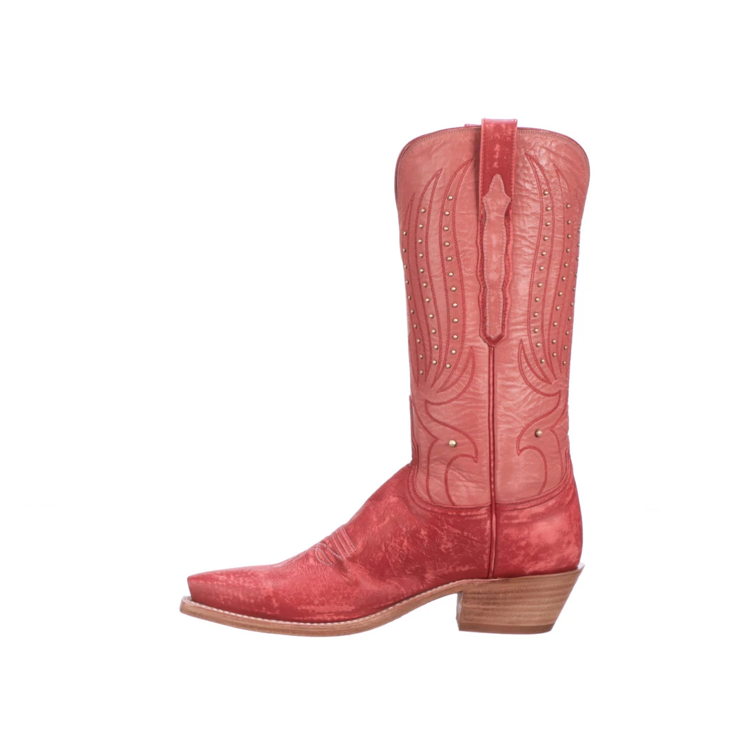 Lucchesse-inc Camilla Stud :: Red BOOTS Lucchesse-inc Camilla Stud :: Red BOOTS