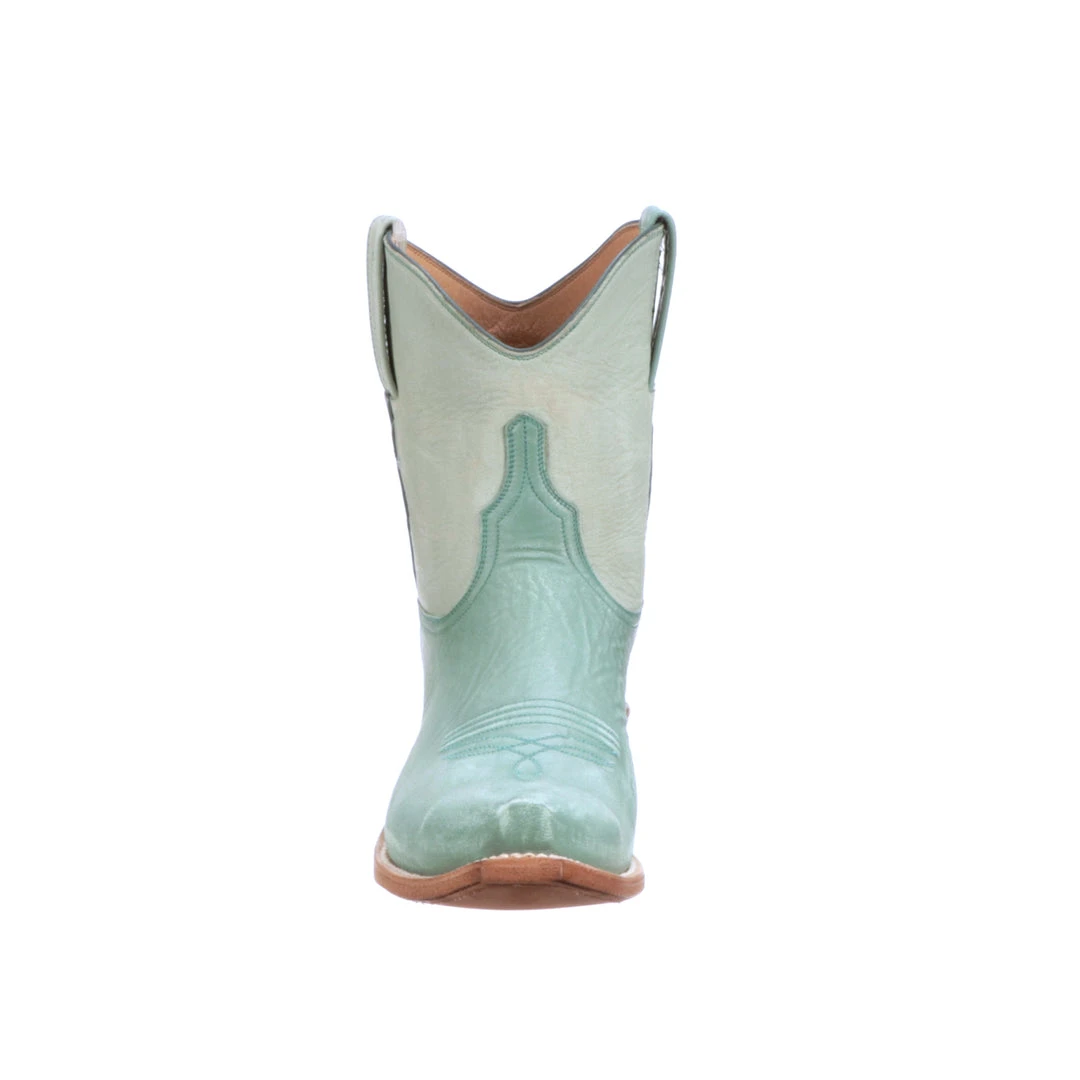Deals โ Lucchesse-inc Gaby Two-Tone :: Turquoise ๐ฅพ BOOTS ๐ 5 Lucchesse-inc Gaby Two-Tone :: Turquoise BOOTS