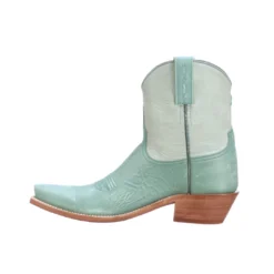 Deals โ Lucchesse-inc Gaby Two-Tone :: Turquoise ๐ฅพ BOOTS ๐ 10 Lucchesse-inc Gaby Two-Tone :: Turquoise BOOTS