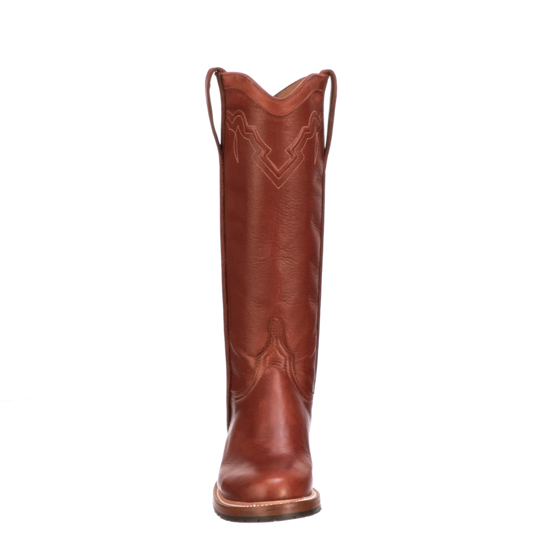 Lucchesse-inc Ladies Low Top Snake Boot King Ranch Edition :: Brandy Lucchesse-inc Ladies Low Top Snake Boot King Ranch Edition :: Brandy