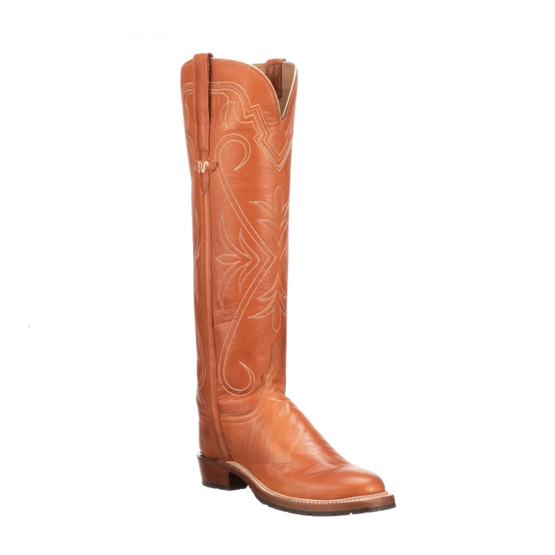 Flash Sale ๐ Lucchesse-inc Ladies High Top Snake Boot King Ranch Edition :: Whiskey ๐ 8 Lucchesse-inc Ladies High Top Snake Boot King Ranch Edition :: Whiskey